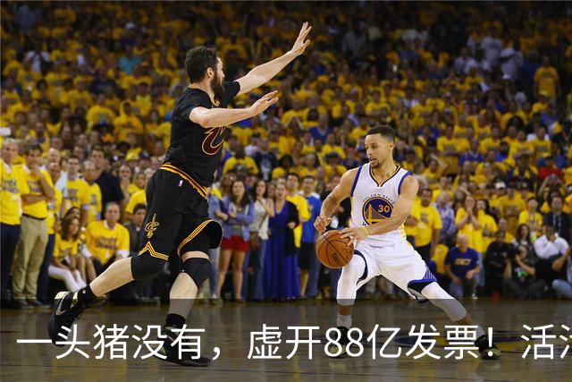 一头猪没有，虚开88亿发票！活活套走国企6000万