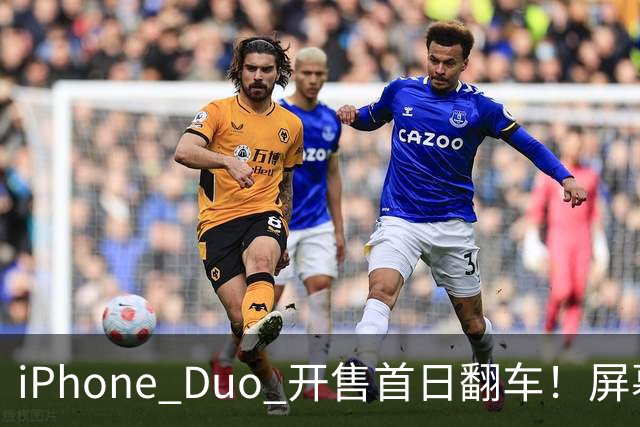 iPhone Duo 开售首日翻车！屏幕真实折痕非常严重